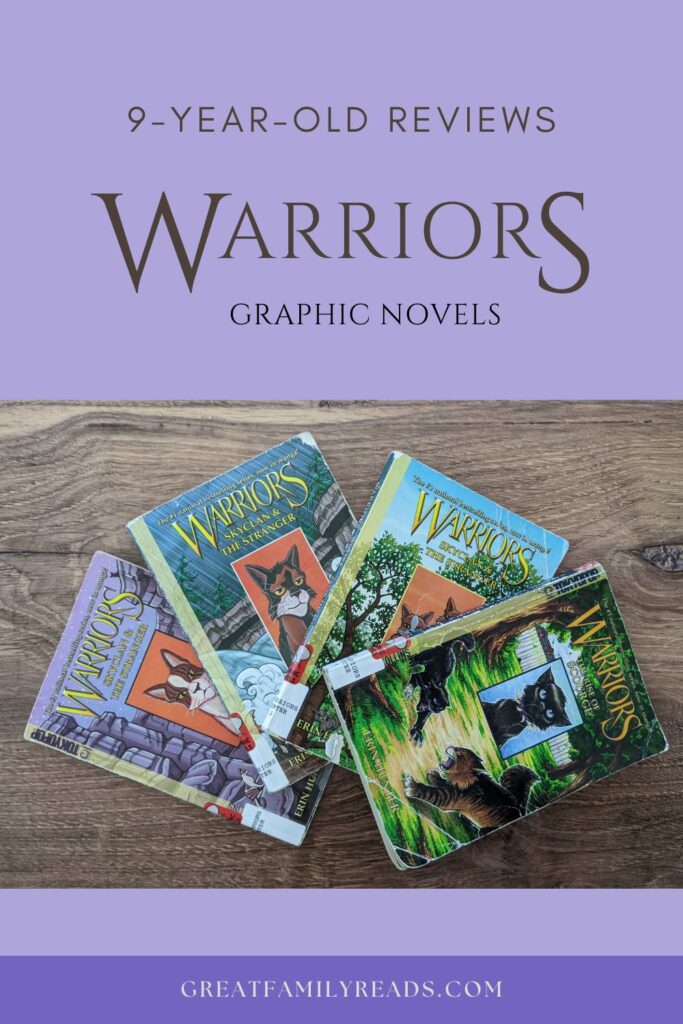 Warriors cat themed graphic novels review