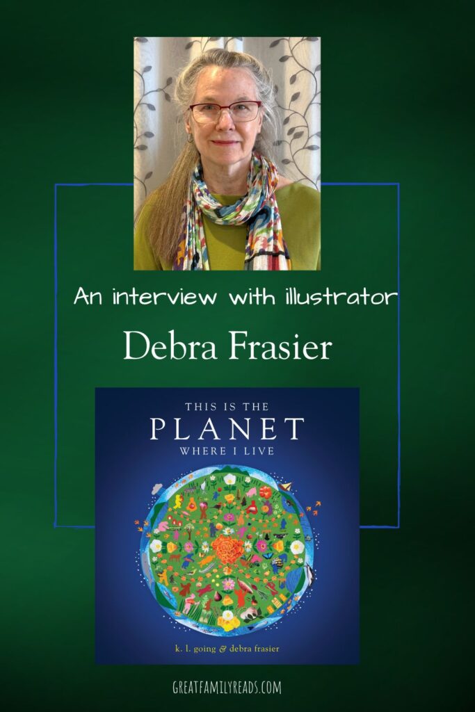 In this interview with illustrator Debra Frasier we learn how she became an illustrator and her creative process. 